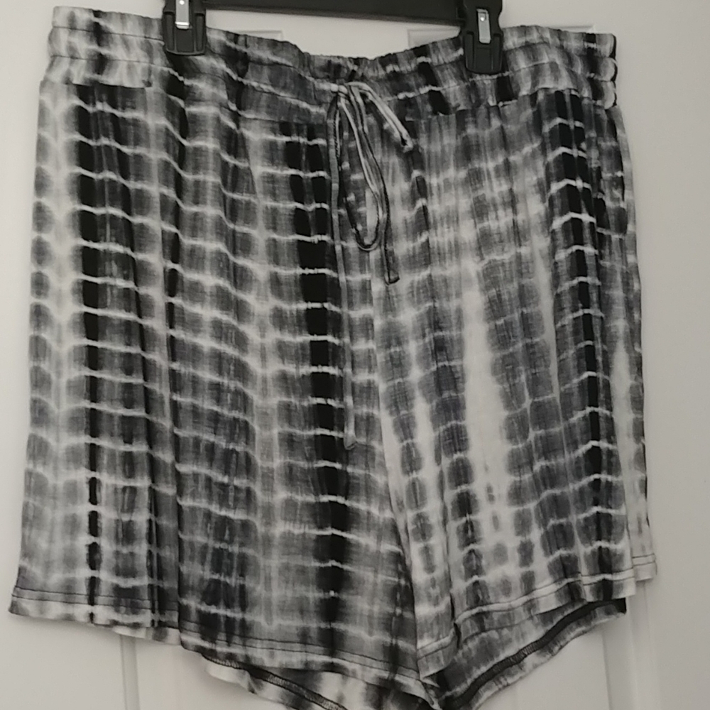 Tie dye shorts